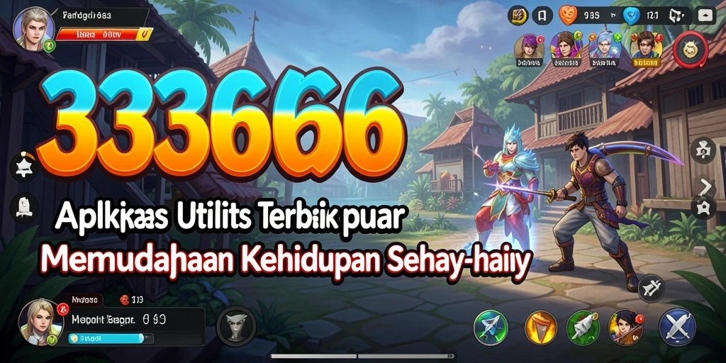 Tampilan antarmuka aplikasi 333666 yang sederhana dan fungsional.