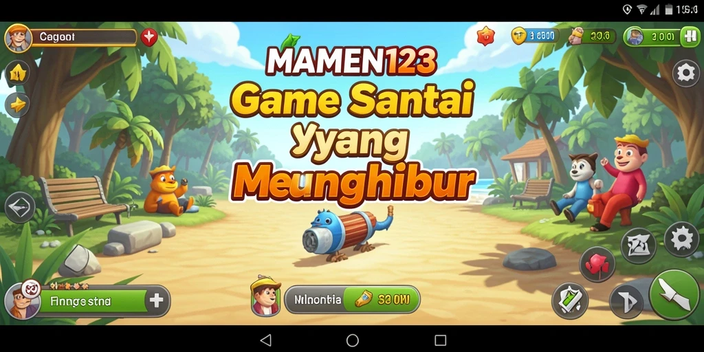 Tampilan menarik dari gameplay MAMEN123 yang mengasyikkan.