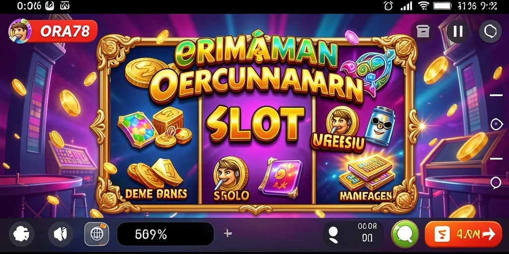 Tampilan gameplay Slot yang seru dalam ORA78.