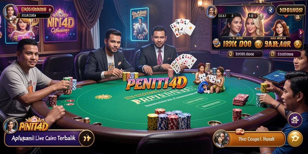 Tangkapan layar PENITI4D menunjukkan dealer profesional dan gameplay yang mendebarkan.