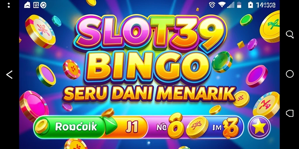 Tampilan utama gameplay SLOT39 dengan suasana Bingo yang mendebarkan.