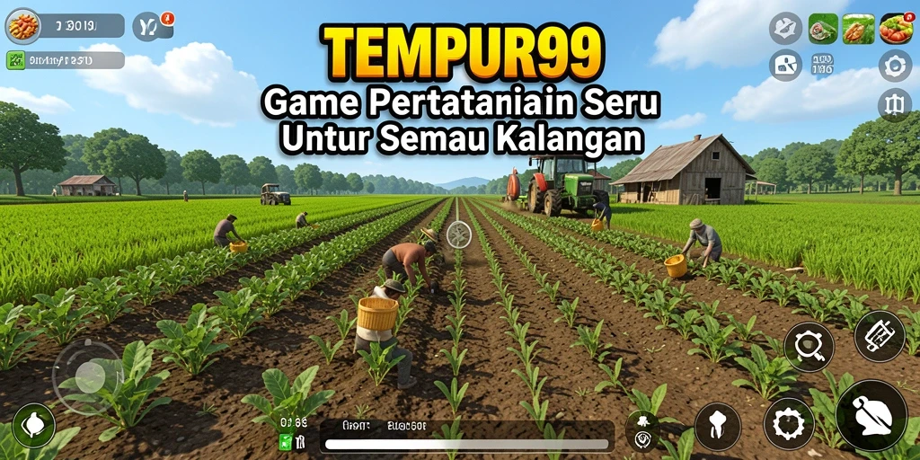 Tampilan gameplay TEMPUR99 yang seru dan menantang.